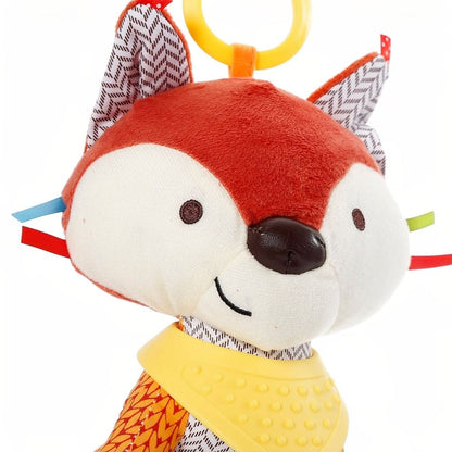 Peluche renard suspendu coloré doux déco chambre enfant