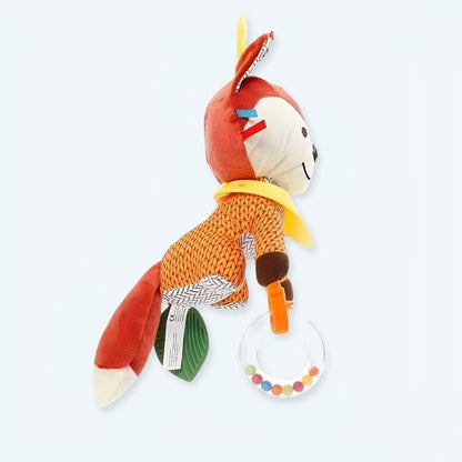 Peluche renard suspendu coloré doux déco chambre enfant