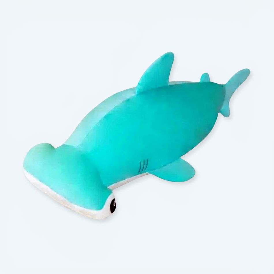 Peluche requin marteau doux oreiller câlin océan