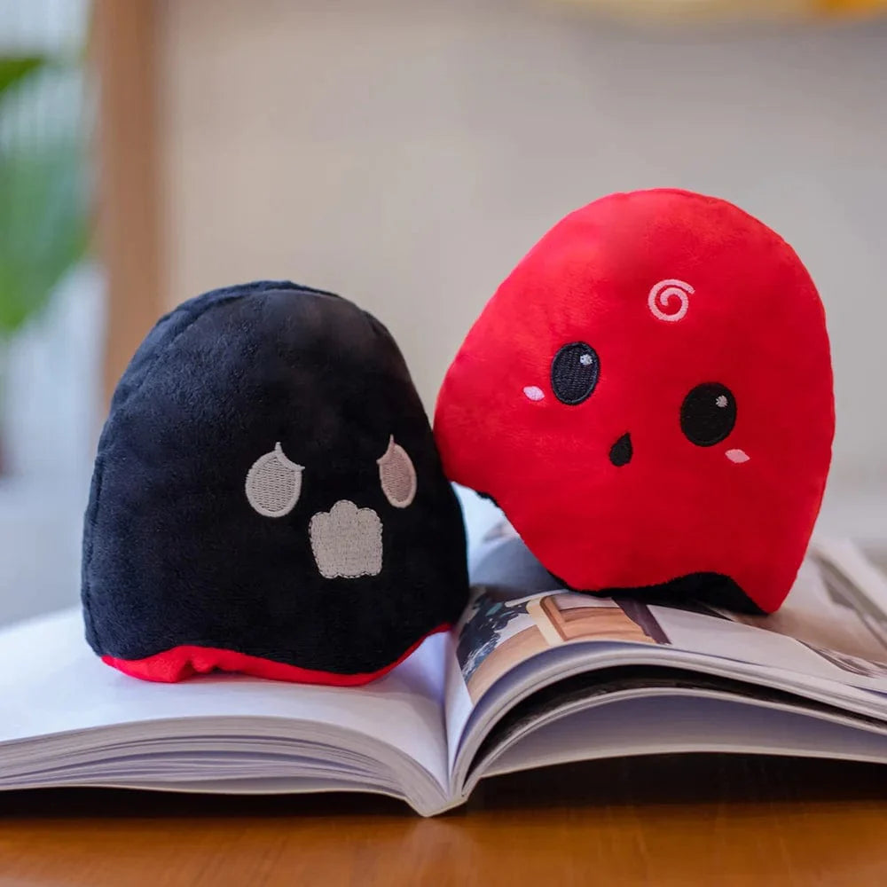 Peluche réversible fantômes d’halloween