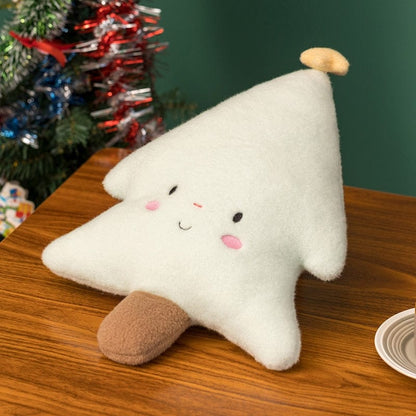 Peluche sapin de Noël coloré