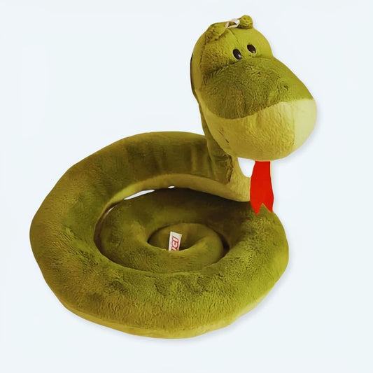 Peluche serpent doux enfant animal sonore réaliste