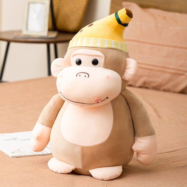 Peluche Singe Banane  Monky | Peluche World 30 cm