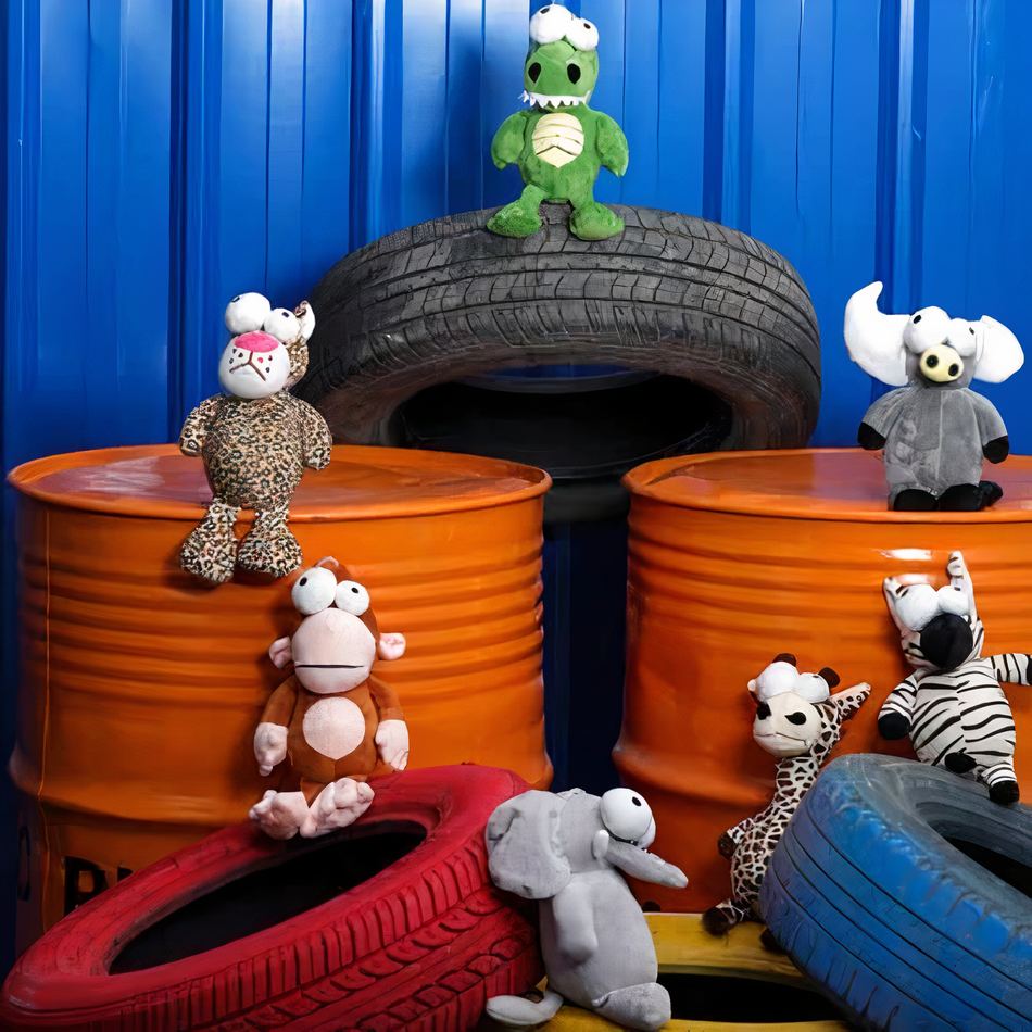 Peluche singe drôle jungle douce câlin enfant aventure