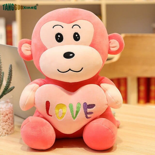 Peluche Singe Rose  CocoDoux Amusant️ | Peluche World