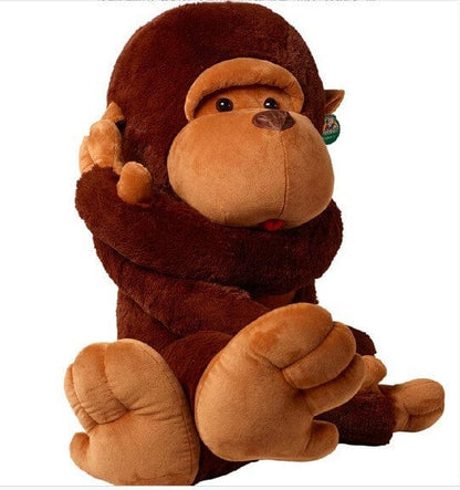 Peluche singe souple et flexible