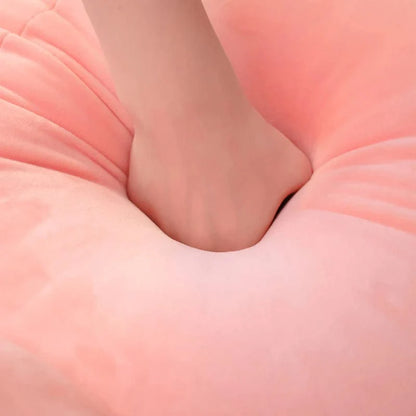 Peluche squishmallow cochon blanc mignon