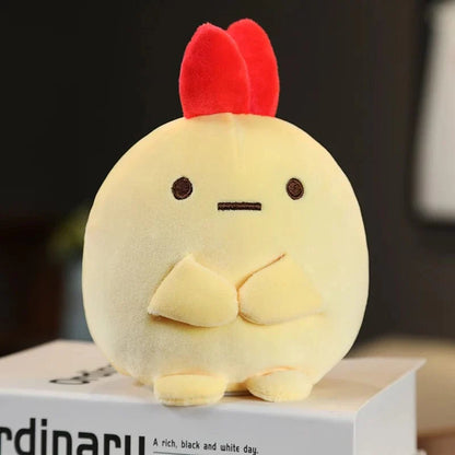 Peluche squishmallow petit poussin jaune