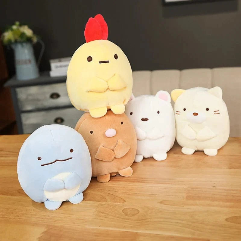 Peluche squishmallow petit poussin jaune