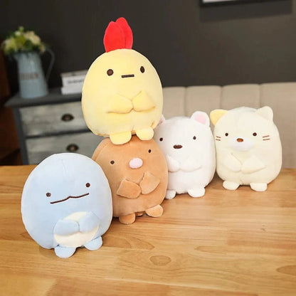 Peluche squishmallow petit poussin jaune