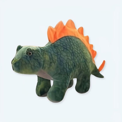Peluche stégosaure vert doux dinosaure enfant câlin