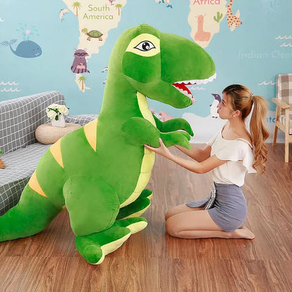 Peluche T-rex géante douce enfant dinosaure câlin