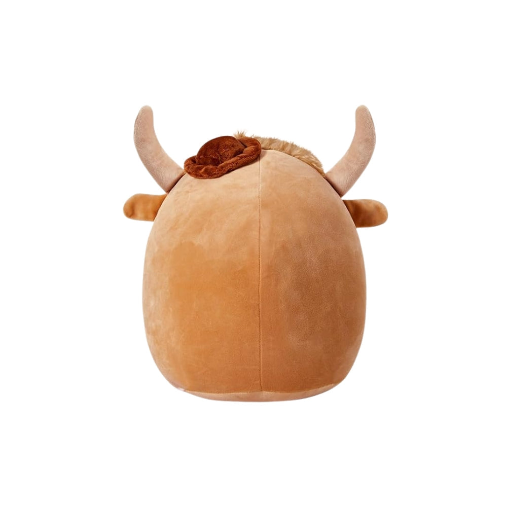 Peluche taureau musicien douce Squishmallow amusant