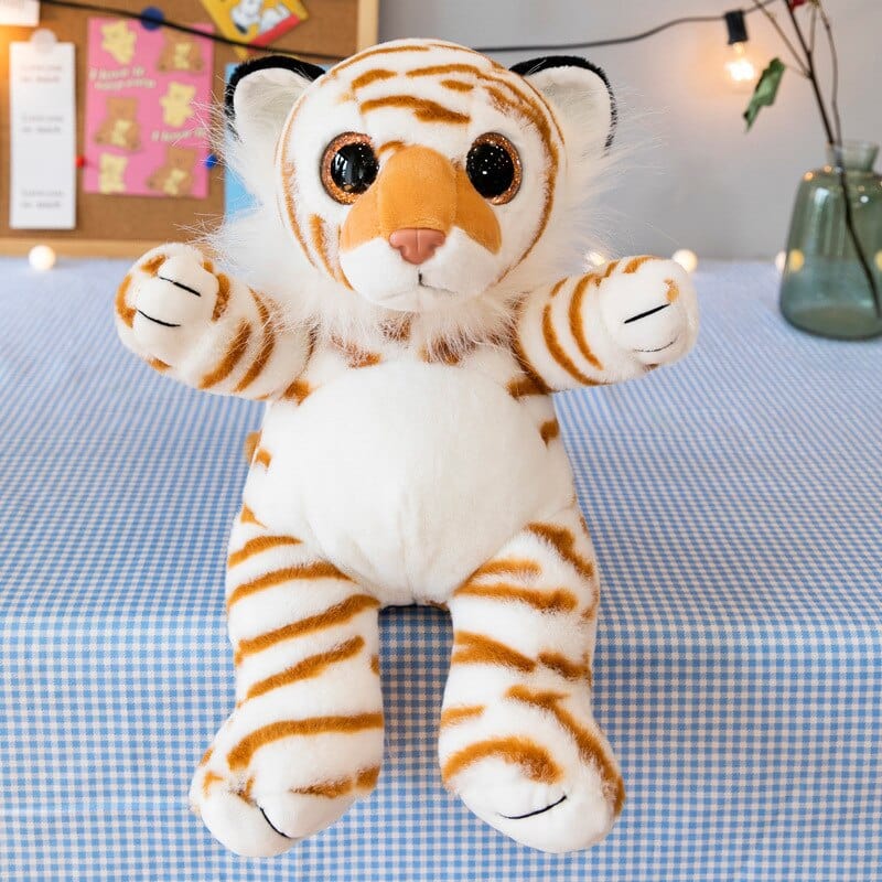 Peluche Tigre Petit  Ambre Sauvage | Peluche World 25 cm