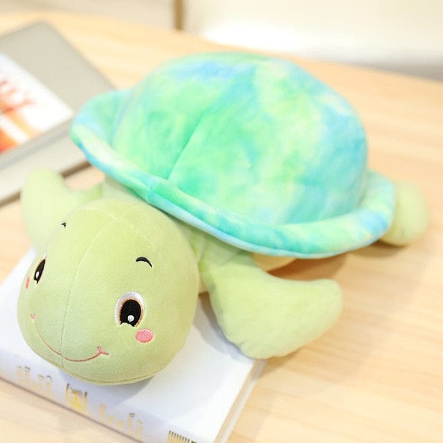 Peluche Tortue Bleue  Écaillou | Peluche World 30 cm