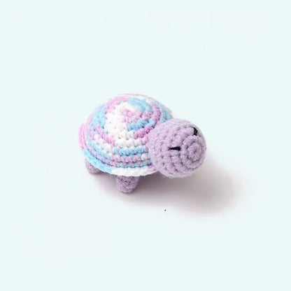 Peluche tortue crochet douce marine enfant câlin