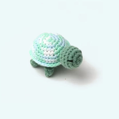 Peluche tortue crochet douce marine enfant câlin