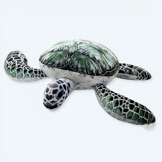 Peluche tortue de mer verte douce océan enfant câlin