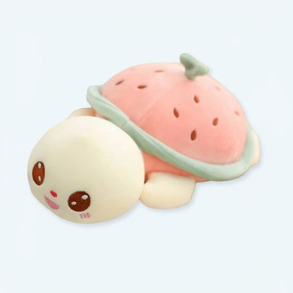 Peluche tortue fruit douce enfant joyeux câlin amusant