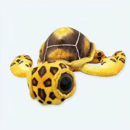 Peluche tortue grands yeux douce câline doudou enfant
