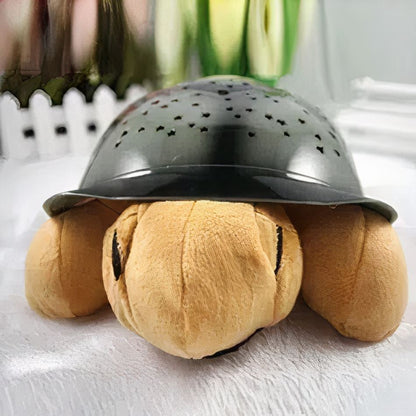 Peluche tortue lumineuse étoilée douce chambre enfant