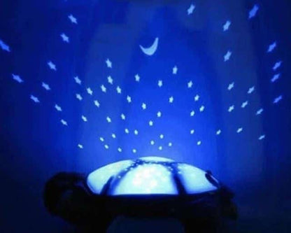 Peluche tortue lumineuse étoilée douce chambre enfant