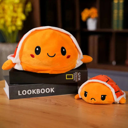 Peluche tortue réversible