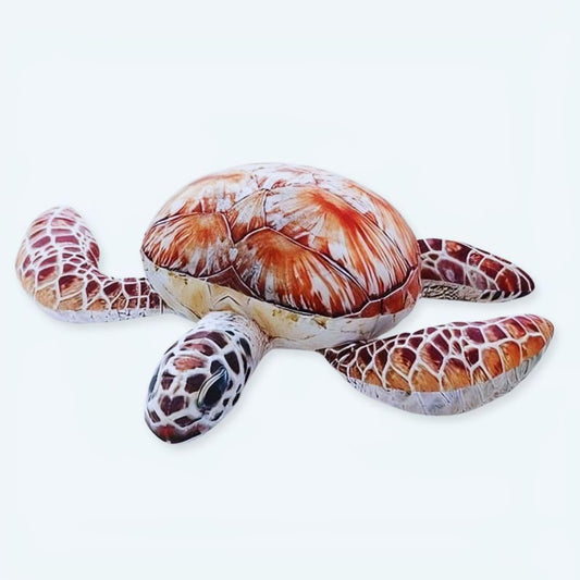 Peluche tortue rouge océan douce enfant câlin