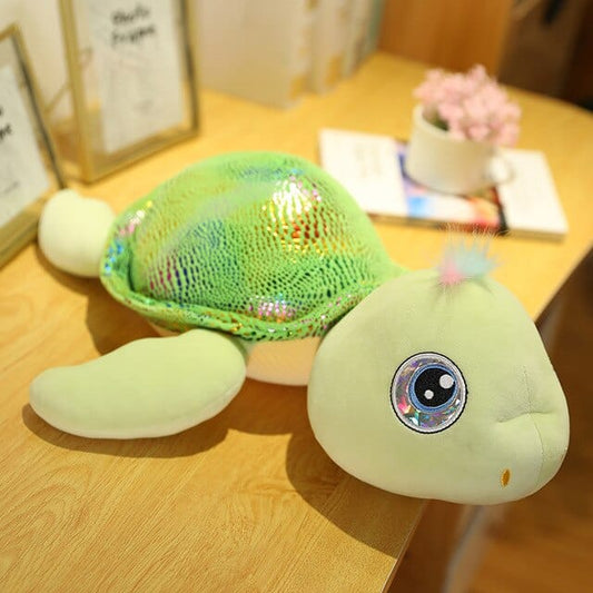 Peluche Tortue Verte  Carapoucine | Peluche World 30 cm