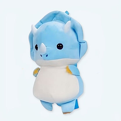 Peluche tricératops sac à dos enfant doux et ludique