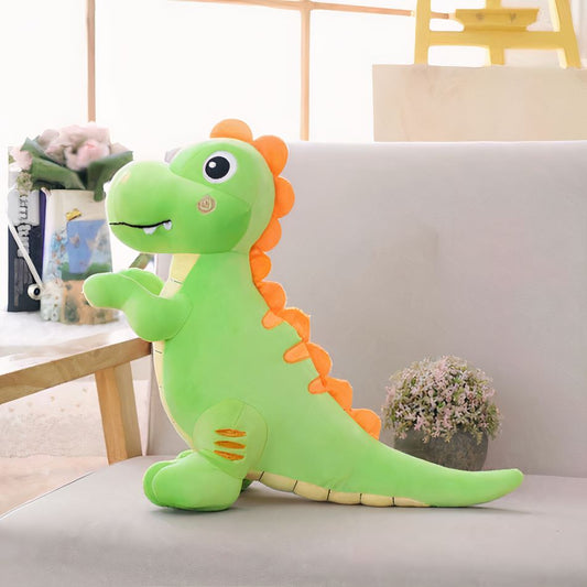 Peluche Tyrannosaurus Rex vert doux enfant câlin