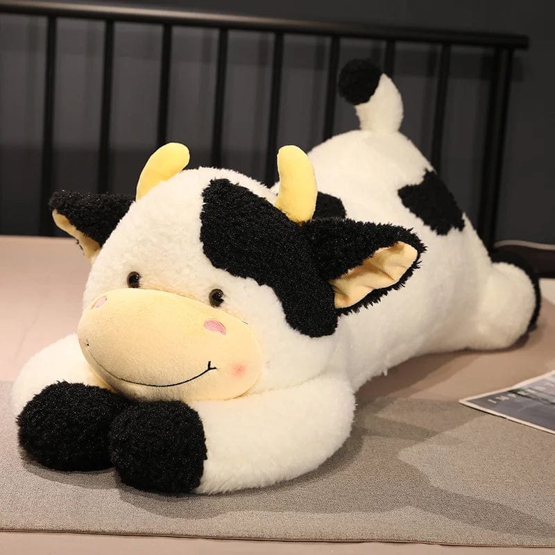Peluche vache géante et colorée