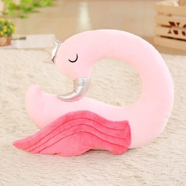 Tête De Flamant Rose Peluche  Oreiller | Peluche World